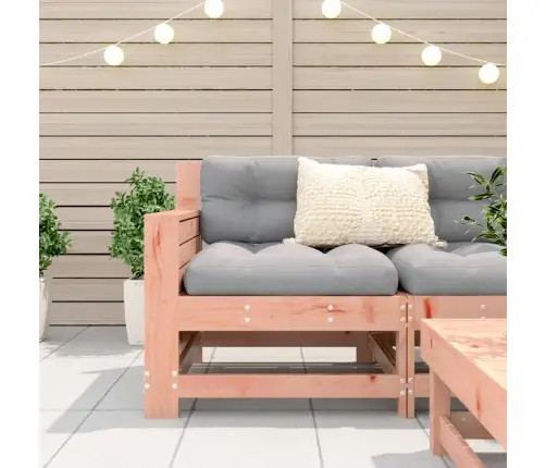 Käetoega Aiadiivani Moodul Koos Padjaga, Ebatsuuga Puit Käetoega Aiadiivani Moodul Koos Padjaga, Ebatsuuga Puit