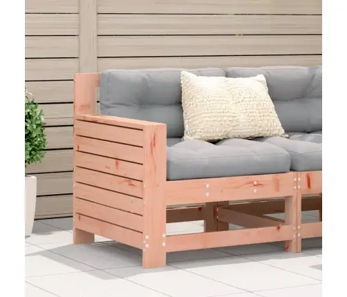 Käetoega Aiadiivani Moodul Koos Padjaga, Ebatsuuga Puit Käetoega Aiadiivani Moodul Koos Padjaga, Ebatsuuga Puit