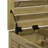 Aia Jalapink Padjaga, Immutatud Männipuit Aia Jalapink Padjaga, Immutatud Männipuit