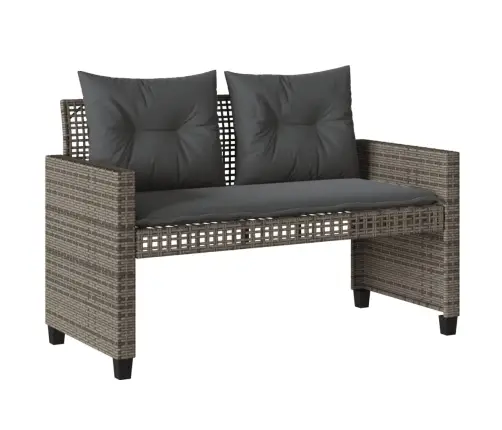 Sodo Komplektas, 4 Dalių, Pilkas, Poliratanas/Stiklas