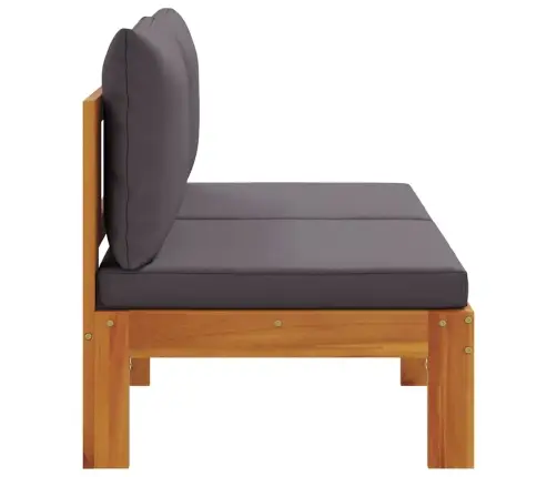 Dvivietė Sodo Sofa Su Pagalvėlėmis, Akacijos Medienos Masyvas