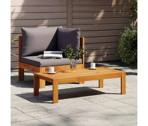 Sodo Sofos Komplektas Su Pagalvėmis, 2 Dalių, Akacijos Masyvas