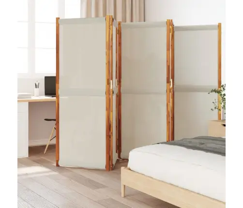 5-Paneļu Istabas Aizslietnis, 350X180 Cm, Gaiši Pelēks Vidaxl