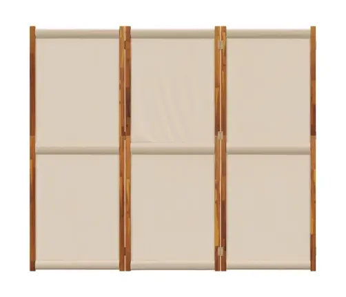 Kambario Pertvara, 3 Segmentai, Taupe Spalvos, 210X180Cm