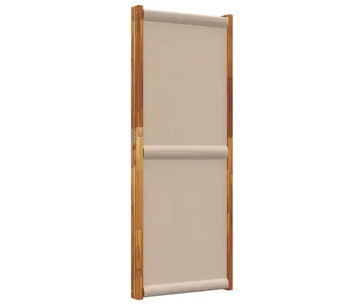 Kambario Pertvara, 3 Segmentai, Taupe Spalvos, 210X180Cm