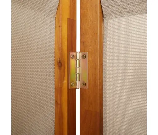 Kambario Pertvara, 3 Segmentai, Taupe Spalvos, 210X180Cm