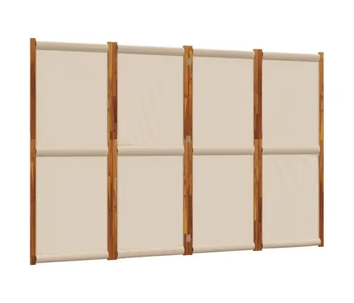 4 Paneeliga Ruumijagaja, Hallikaspruun , 280X180 Cm