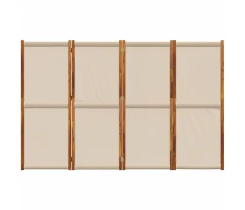 4 Paneeliga Ruumijagaja, Hallikaspruun , 280X180 Cm