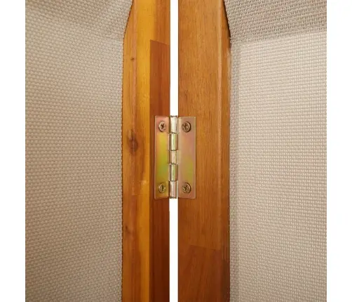 4 Paneeliga Ruumijagaja, Hallikaspruun , 280X180 Cm