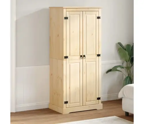 Skapis Corona, 76X50X170 Cm, Priedes Masīvkoks Vidaxl