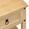 Kafijas Galdiņš Ar Atvilktnēm Corona, 100X48X45Cm, Priedes Koks Vidaxl