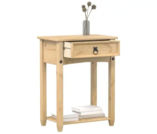 Konsolinis Staliukas Corona, 55X35X73cm Pušies Masyvas Konsolinis Staliukas Corona, 55X35X73cm Pušies Masyvas