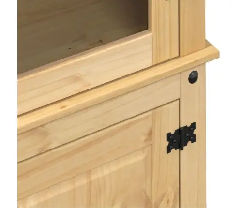 Stiklinė Eksponavimo Spintelė Corona, 103,5X42X180cm Pušis