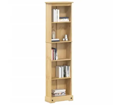 Knygų Spinta Corona, 46X20X170cm Pušies Medienos Masyvas