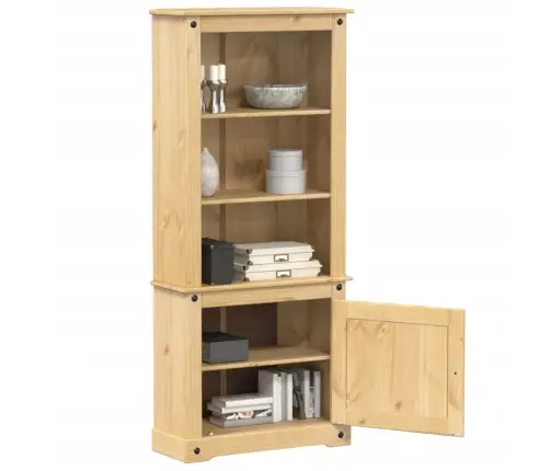 Skapis Corona, 74X38X170 Cm, Priedes Masīvkoks Vidaxl