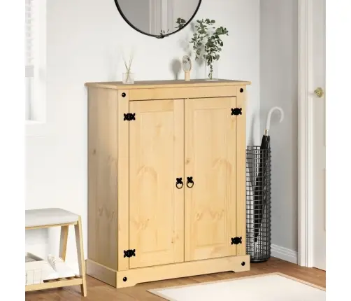 Apavu Skapītis Corona, 86X38,5X108 Cm, Priedes Masīvkoks Vidaxl