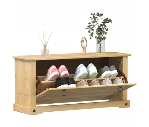 Jalatsikapp "Corona", 99 X 32 X 47 cm Männipuit