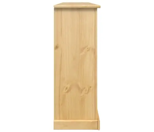 Apavu Skapītis Corona, 99X32X85 Cm, Priedes Masīvkoks Vidaxl