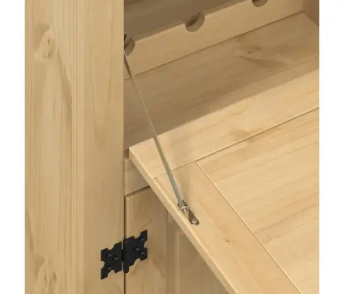 Vīna Skapītis Corona, 97X45X114 Cm, Priedes Masīvkoks Vidaxl