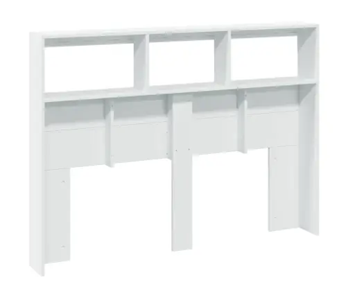 Voodipeatsi Kapp Led-Tuledega, Valge, 140 X 17 X 102 Cm