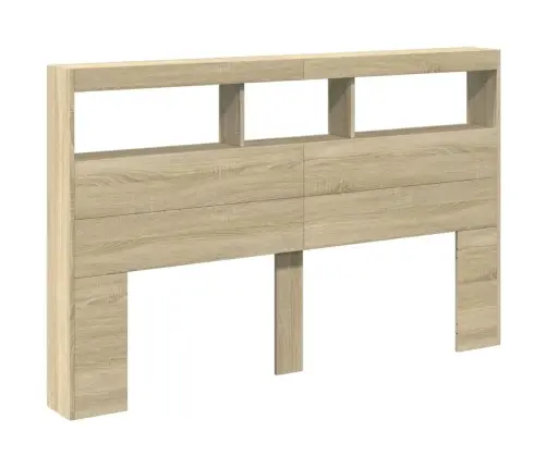 Galvūgalis-Spintelė Su Led, Ąžuolo Spalvos, 160X17X102Cm