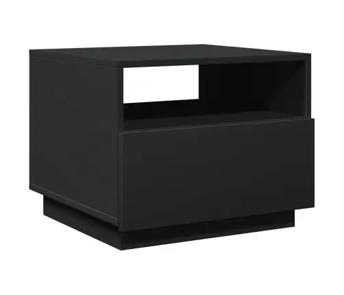 Kafijas Galdiņš Ar Led, Melns, 50X49X40 Cm Vidaxl Kafijas Galdiņš Ar Led, Melns, 50X49X40 Cm Vidaxl