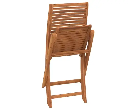 Saliekami Dārza Krēsli, 2 Gab., Akācijas Masīvkoks Vidaxl