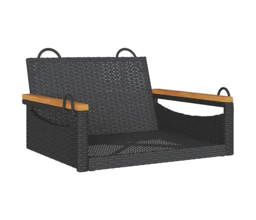 Kiikpink, Must, 63 X 62 X 40 cm Polürotang