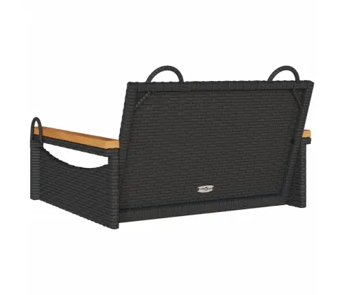 Kiikpink, Must, 63 X 62 X 40 cm Polürotang