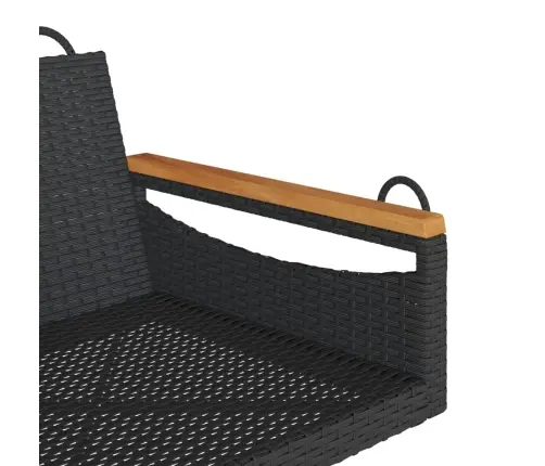 Kiikpink, Must, 63 X 62 X 40 cm Polürotang