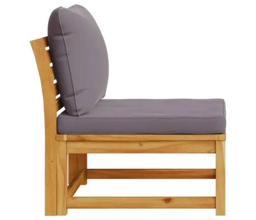 Dārza Dīvāns Ar Matračiem, Akācijas Masīvkoks Vidaxl