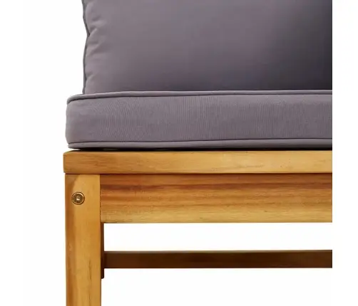 Dārza Dīvāns Ar Matračiem, Akācijas Masīvkoks Vidaxl