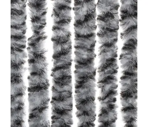 Užuolaida Nuo Musių, Pilka/Juoda/Balta, 56X200cm Šenilis