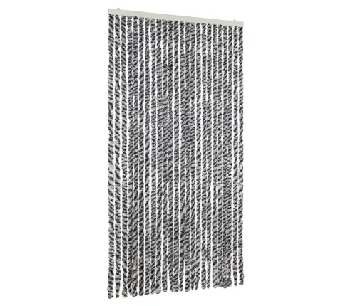 Putukakardin, Hall/Must/Valge, 100 X 220 cm Šenill