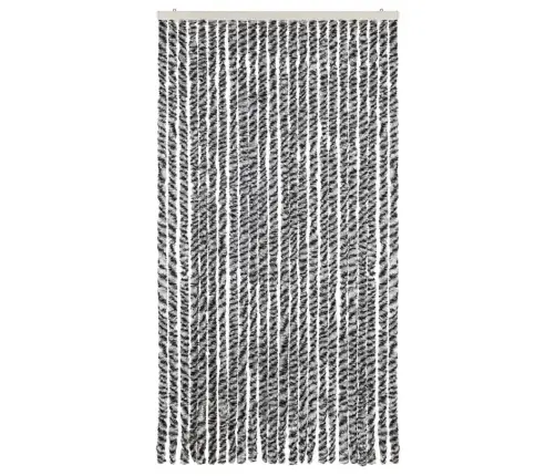 Putukakardin, Hall/Must/Valge, 100 X 220 cm Šenill