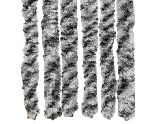 Putukakardin, Hall/Must/Valge, 100 X 220 cm Šenill