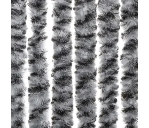 Putukakardin, Hall/Must/Valge, 100 X 220 cm Šenill