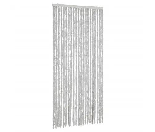 Kukaiņu Aizkars, Pelēks, 90X220 Cm, Šenils Vidaxl