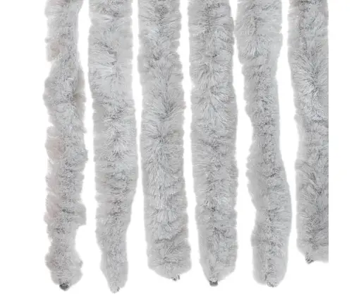 Kukaiņu Aizkars, Pelēks, 100X220 Cm, Šenils Vidaxl