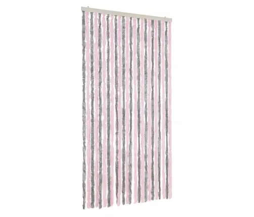 Užuolaida Nuo Musių, Pilka Ir Rožinė, 100X220Cm Šenilis