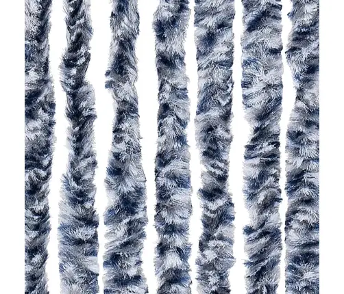 Putukakardin, Sinine Ja Valge, 100 X 200 cm Šenill