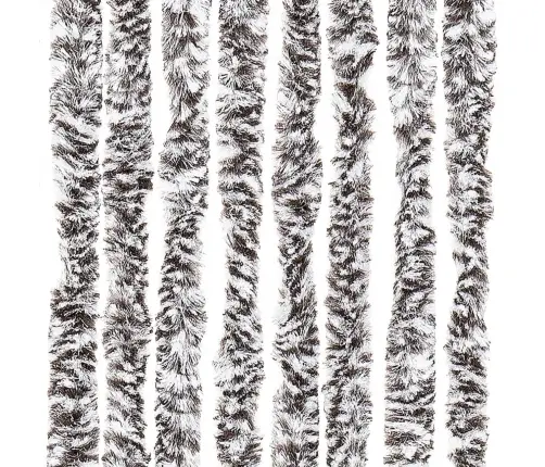 Užuolaida Nuo Musių, Ruda Ir Smėlio, 100X230Cm Šenilis