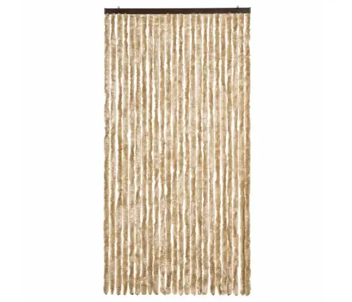 Kukaiņu Aizkars, Bēšs, 100X200 Cm, Šenils Vidaxl