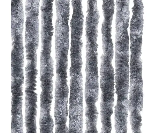 Kukaiņu Aizkars, Sudrabains, 100X200 Cm, Šenils Vidaxl