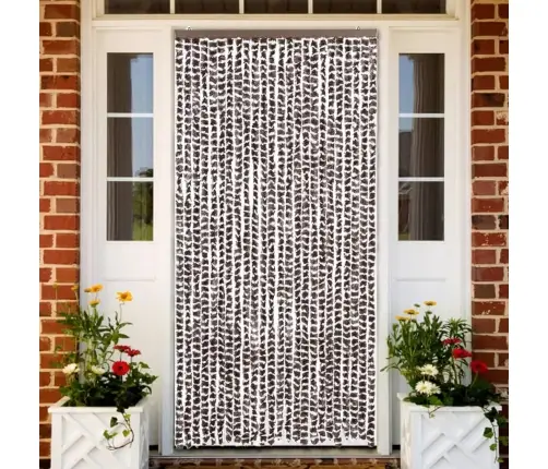 Putukakardin, Pruun Ja Valge, 100 X 230 cm Šenill