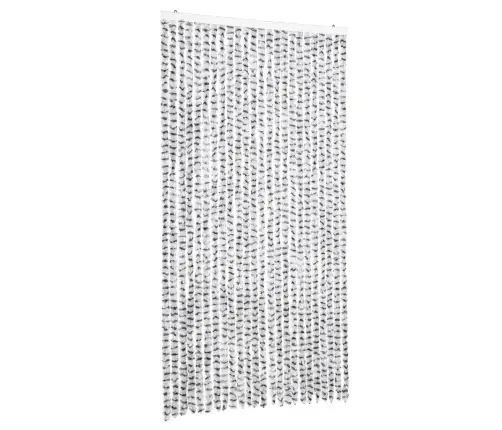 Kukaiņu Aizkars, Gaiši Pelēks Un Tumši Pelēks, 100X200 Cm Vidaxl