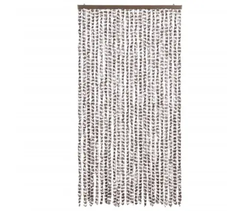 Putukakardin, Pruunikashall Ja Valge, 100 X 200 cm Šenill