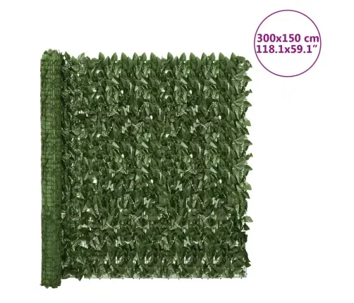 Rõdupiirde Kate, Tumerohelised Lehed, 300 X 150 Cm