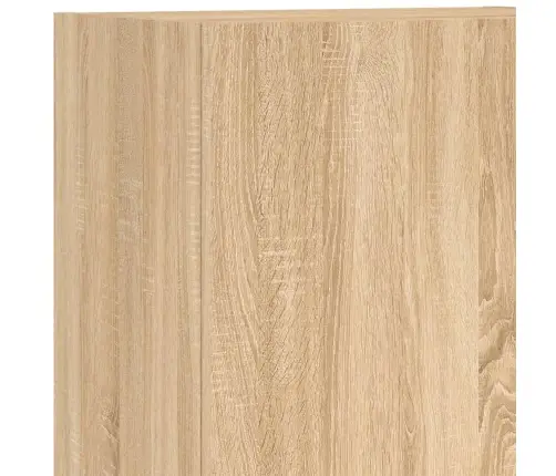 Sieninė Tv Sekcija, 5 Dalių, Ąžuolo Spalvos, Apdirbta Mediena