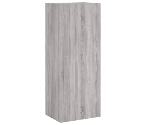 Sieninė Tv Sekcija, 5 Dalių, Pilka Ąžuolo, Apdirbta Mediena